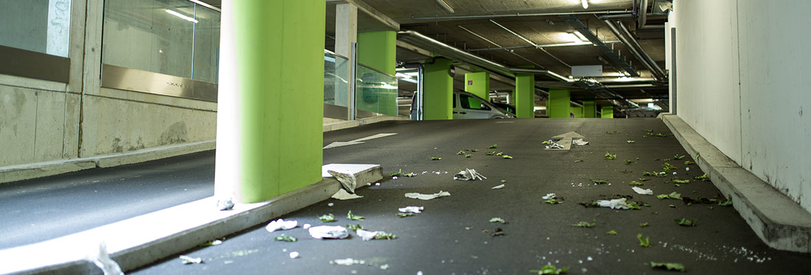REINIGUNGS-Service von HMK Kufstein, Tiefgarage